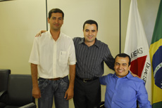 prefeito vladimir azevedo vereador rodyson do z milton e vereador anderson saleme - 15-01-2009 1